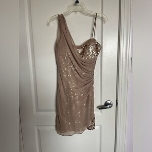 Gold Formal Dress